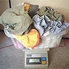 2kg洗濯物の測定